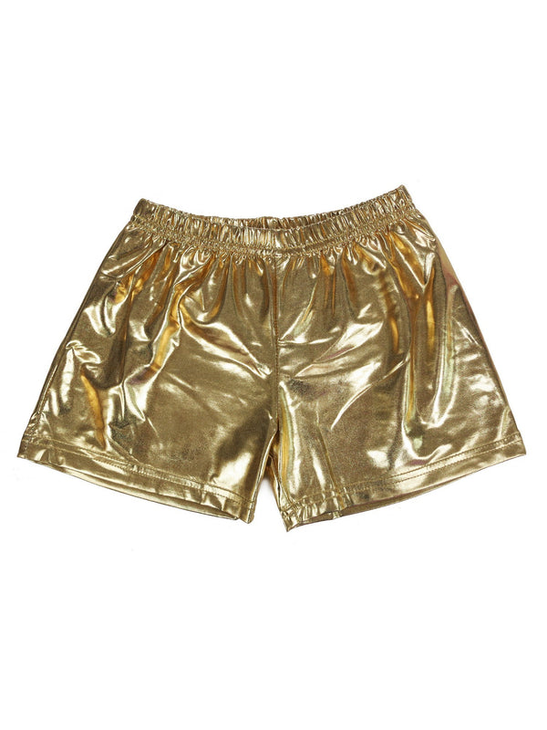 Girls Multi Colors Stretch Waist Dance Gymnastic Swimming Shorts 9M-8 - SophiasStyle.com